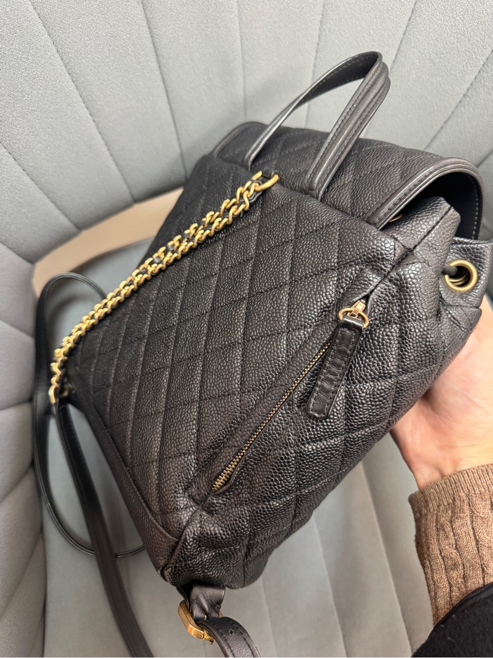 CHANEL Filigree Backpack - Picture 6 of 10